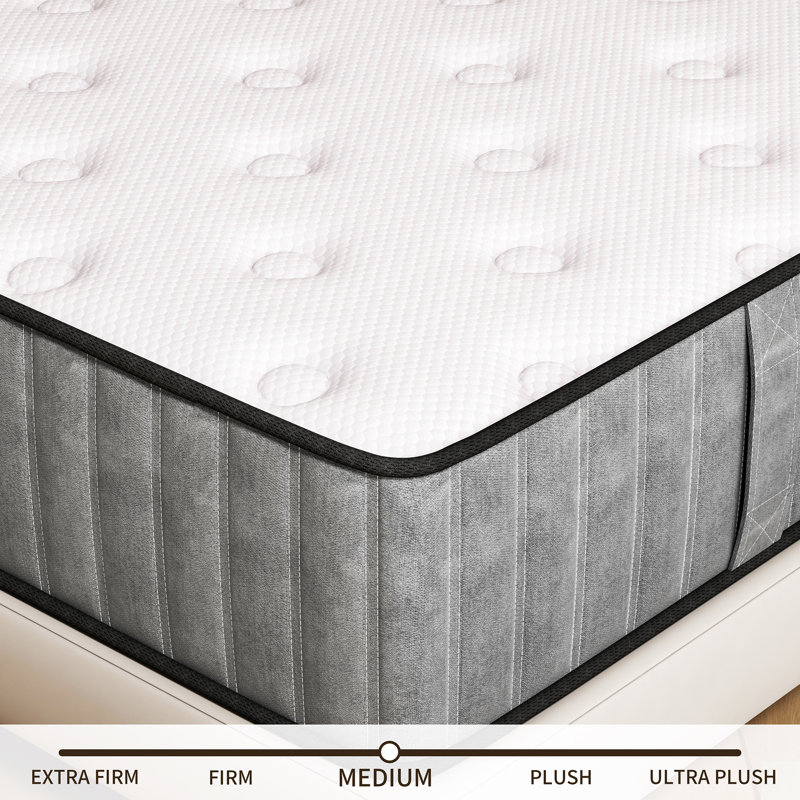Mattress The Innerspring Hybrid Memory Foam Bed in a Box for Ultimate Support and Pressure Relief Mattress, Small Double (4')