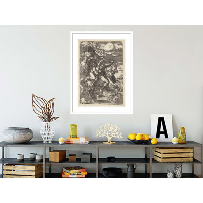 «Abduction of Proserpine on a Unicorn» par Albrecht Dürer, impression giclée sur cadre