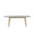 Dameyon Wooden/Cement Dining Table