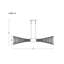Iago 6 - Light Cone Modern Linear Chandelier in Brass-1446477389