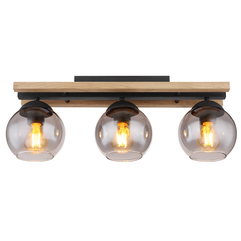 Nesi Glass Flush Mount