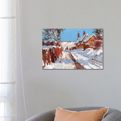 First Fall by John Haskins - Wrapped Canvas Gallery-Wrapped Canvas Giclée