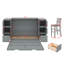 Lit escamotable Ahyonna avec tiroirs, armoires et ports USB-941847919-941847920