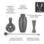 Ensemble d'outils de bar Viski Mixologiste