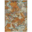 Tapis intérieur / extérieur orange lavable Sorrin - LOOMlan-1452134966