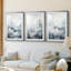 Paysages série CCxxxiv - impression encadrée sur mesure de qualité supérieure mat - 3 pièces-976763858-976763857