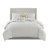 8 Piece Cotton Floral Printed Reversible Comforter Set Yellow