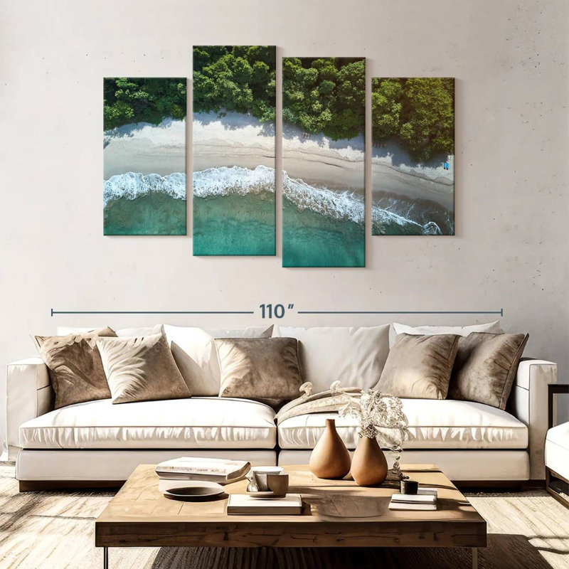 Baie du Nicaragua, H 54 po x l 84 po