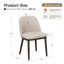 Chaise de salle à manger rembourrée Modern-1614973329