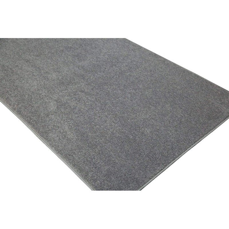 Modern Plush Pet and Kids Friendly Solid Color Area Rugs, Stain & Fade Resistance, Bedroom, Playroom and Kidsroom, Event, Wedding, Perfect for Living Room, Dining Room, Gray Rug