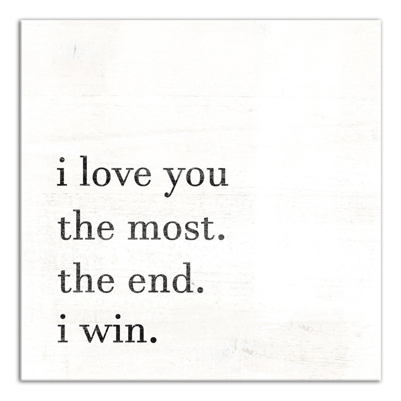 " Love You Most "