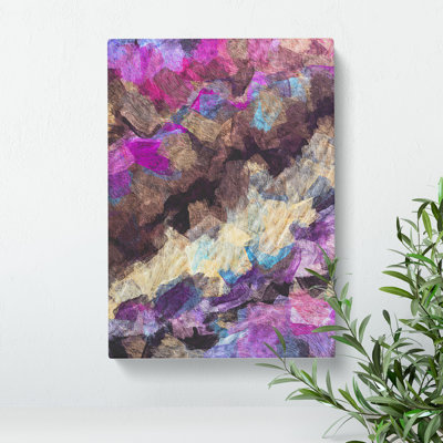 New Day In Abstract - Wrapped Canvas