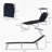 Outsunny Adjustable Folding Chaise Lounge With Sun Shade For Beach, Camping, And Backyard Relaxation