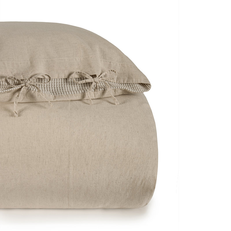 Petra Linen/Cotton, Reversible Duvet Cover, Queen
