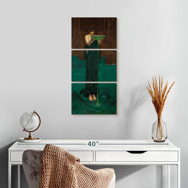 Circe Invidiosa, 27" H x 12" W