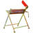 Saw Horse With Chainsaw Holder