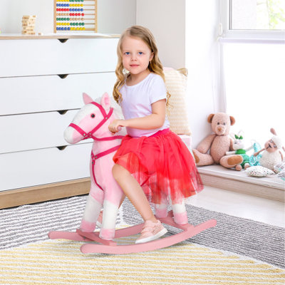 Cadeaux d'anniversaire roses pour enfants avec peluche
