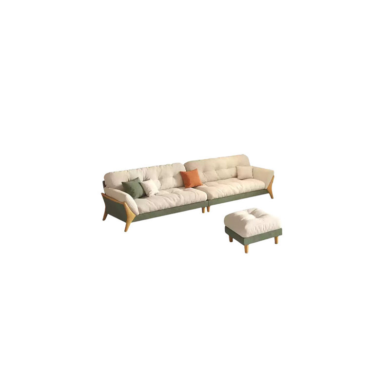 Log cream-style in-line sofa