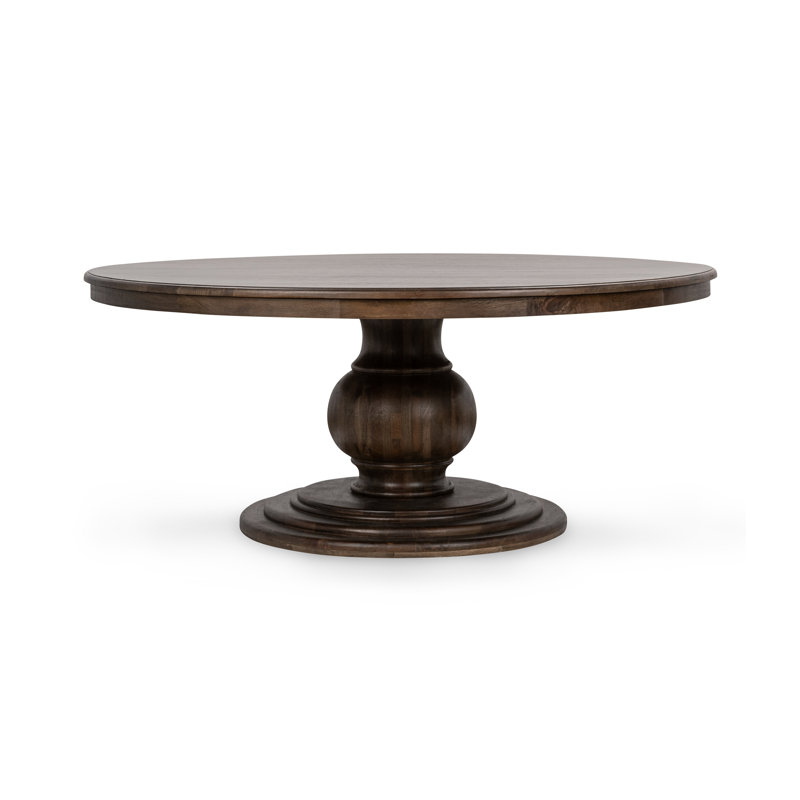 Brookside Round Solid Wood Dining Table