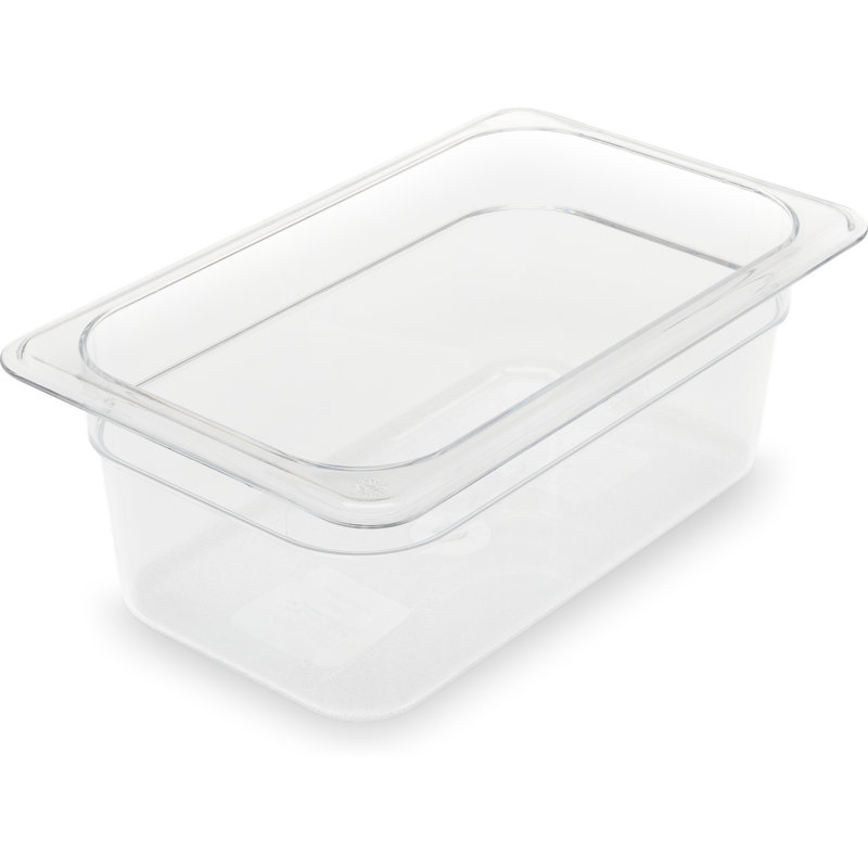 Contenant alimentaire Carlisle, Transparent, 4 po