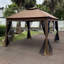 Pavillon de jardin en acier
