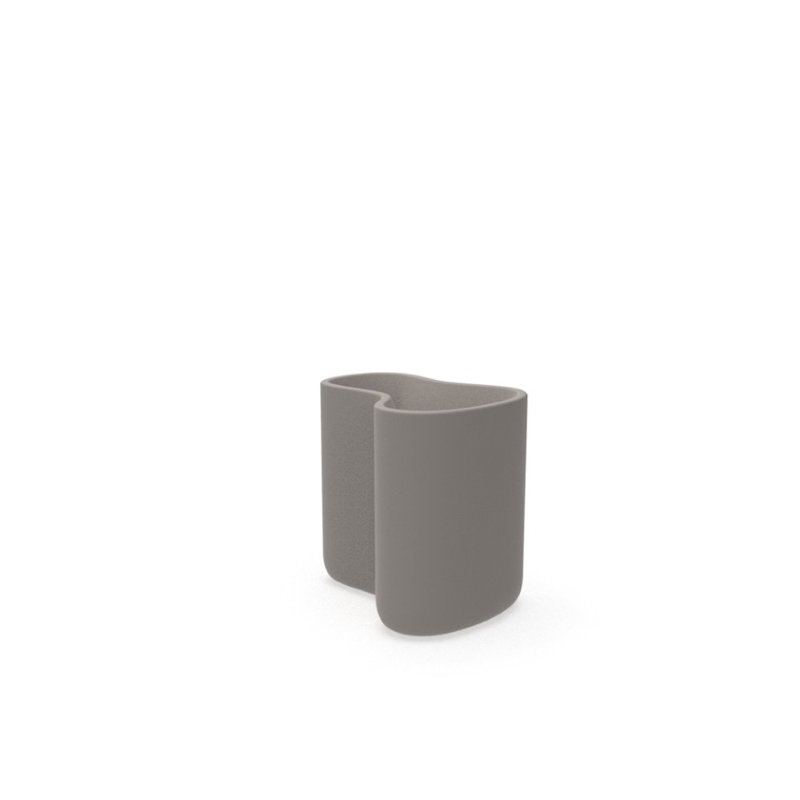 Milos Planter, Tortora, 26.5" H x 28" W x 21.75" D