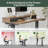 Hozaifa Adjustable Metal Base Standing Desk-1290247291