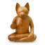 Figurine en bois Clardy Blessing Cat