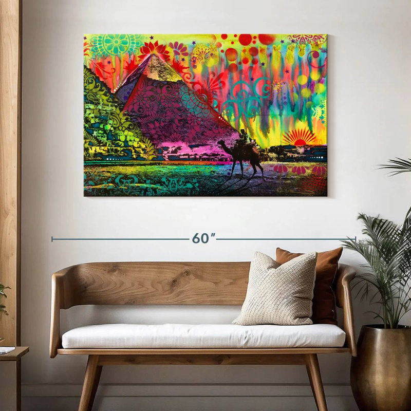 Adella Sunset At Cheops, 32" H x 48" W