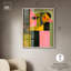 Décoration murale moderne Modern Totem I Shadowbox Print par Art Remedy, cadre blond, 36 x 45-2049748341-2049748348