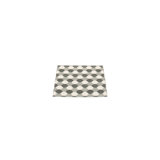 Dana Geometric Area Rug in Gray/Charcoal/Vanilla