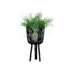 Jardinières en bambou 11/13/15 po, noir-2040238996