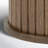 Iris Round Fluted Pedestal End Table -87054858