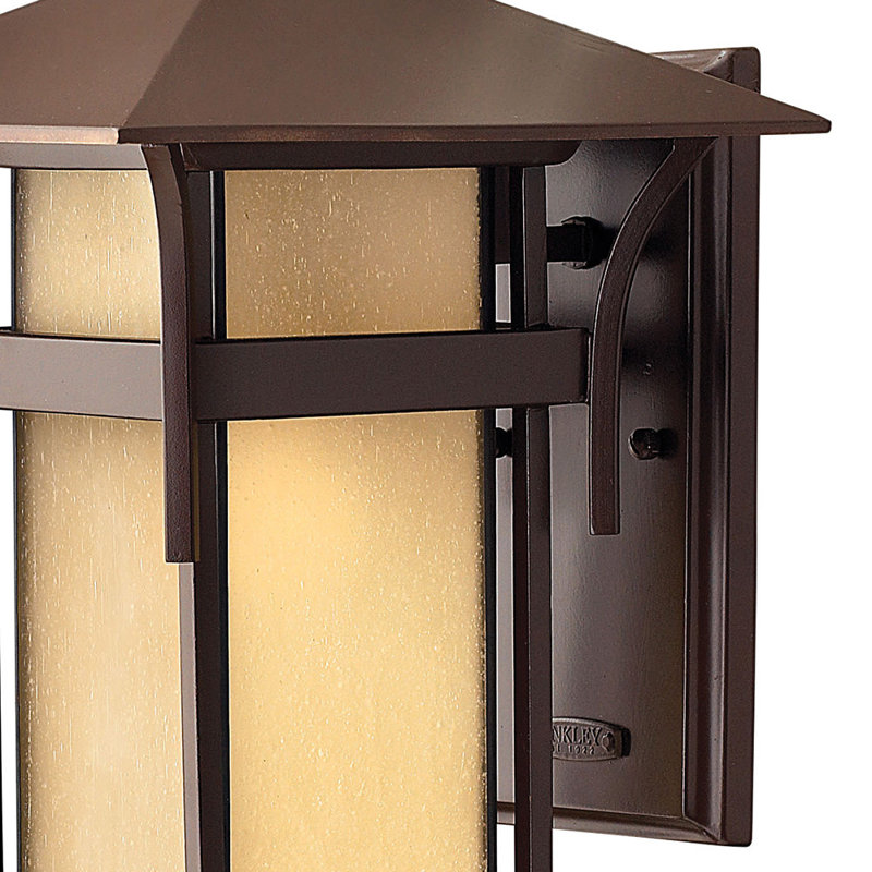 Harbor Outdoor Wall Lantern, Non-Energy Saving/Non-Dark Sky, Anchor Bronze