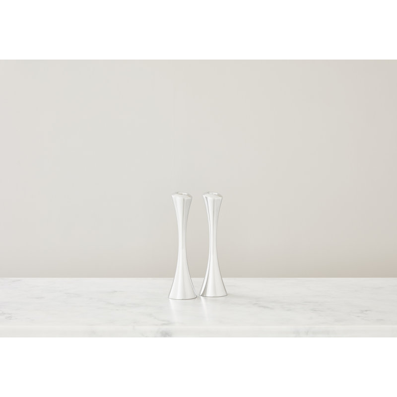 Aquila Candlestick, 10" H x 2" W x 2" D