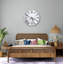 Horloge murale en verre trempé à motif de marbre, décoration de style moderne, montre contemporaine, horloge de cuisine décorative, cadeau de pendaison de crémaillère-1111885271-1111885270