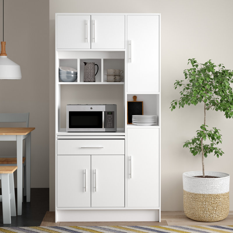 Seyma 457.71cm Kitchen Pantry, White