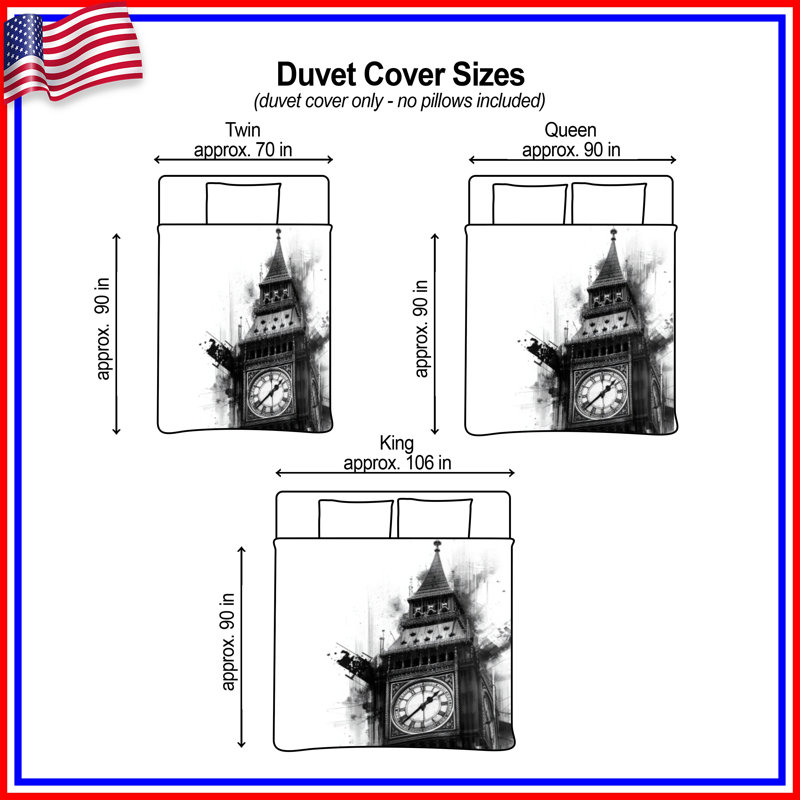 Housses de couette Iconic Tower, Twin