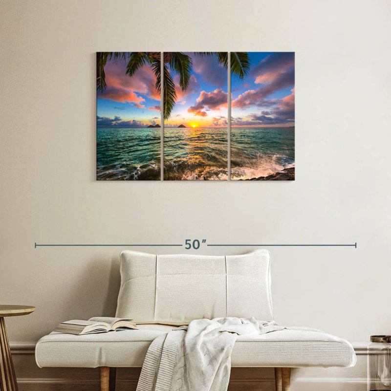 Sebbie Lanikai Sunrise Vista, H 24 po x l 38 po