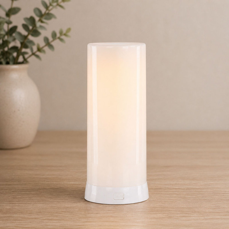 Bougie sans flamme et sans parfum