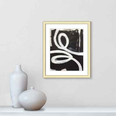 «Ansonia Swirly Swirls I On Paper» par Joss & Main Print