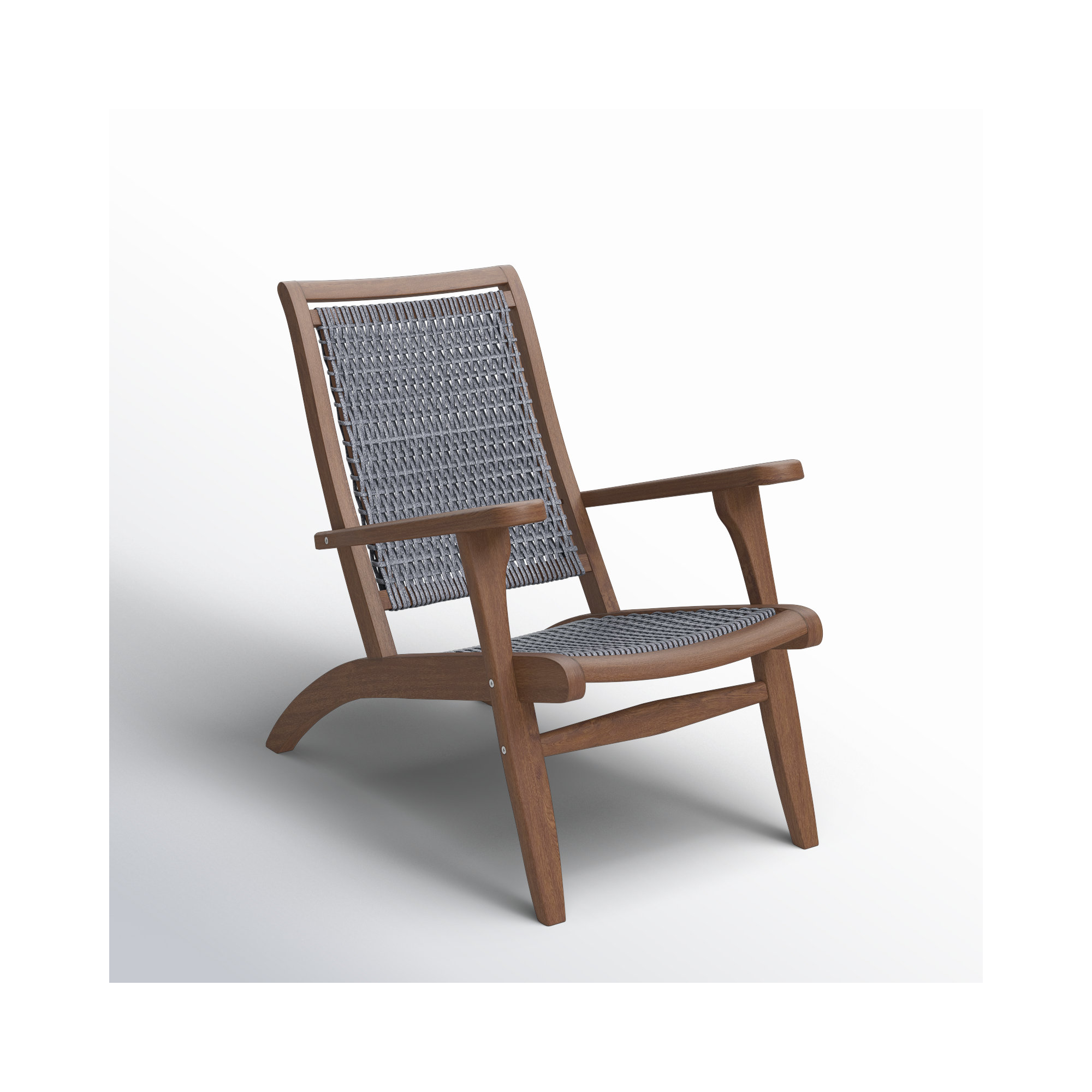 Arnot Outdoor Lounge Chair, Brown