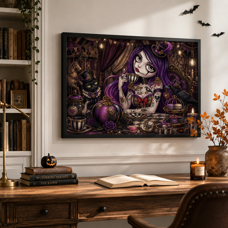 Art mural sur toile Steampunk, H 16 po x l 24 po