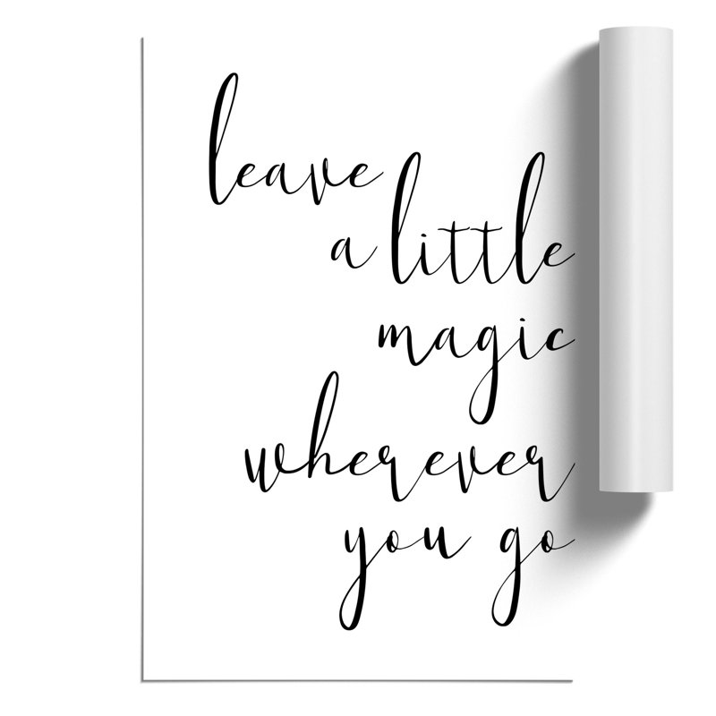 A Little Magic - No Frame Print, 84cm H x 59cm W x 0.1cm D