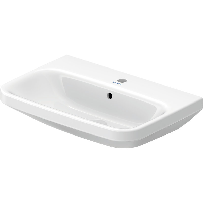 Duravit DuraStyle Ceramic 26" Wall Mount Bathroom Sink with Overflow