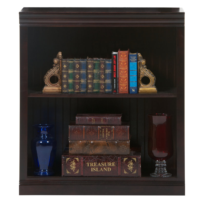 Sherita Bookcase, Havana Gold, (3 Shelves) 60” H x 32” W x 14.25” D