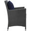 Chaise de patio avec coussin Modway-31483415