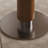 Small-sized round dining table