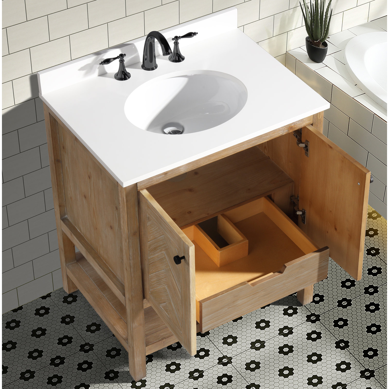 Savannah 30'' Single Bathroom Vanity