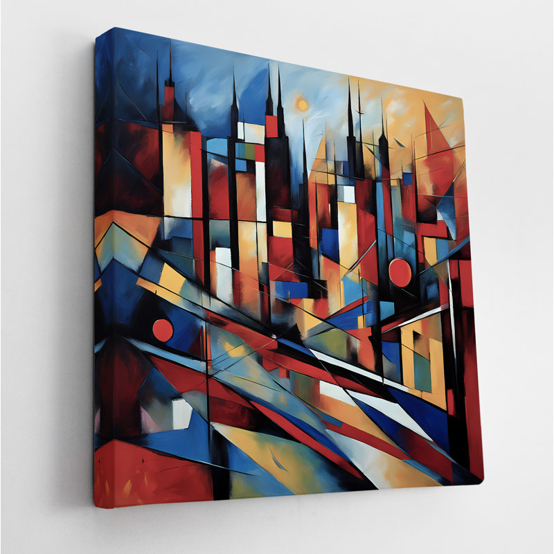 The Big City, 24" H x 24" W